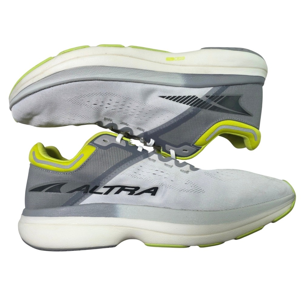 Altra Vanish Tempo Running Shoes Men's 10.5 Grey Lime Lightweight Road